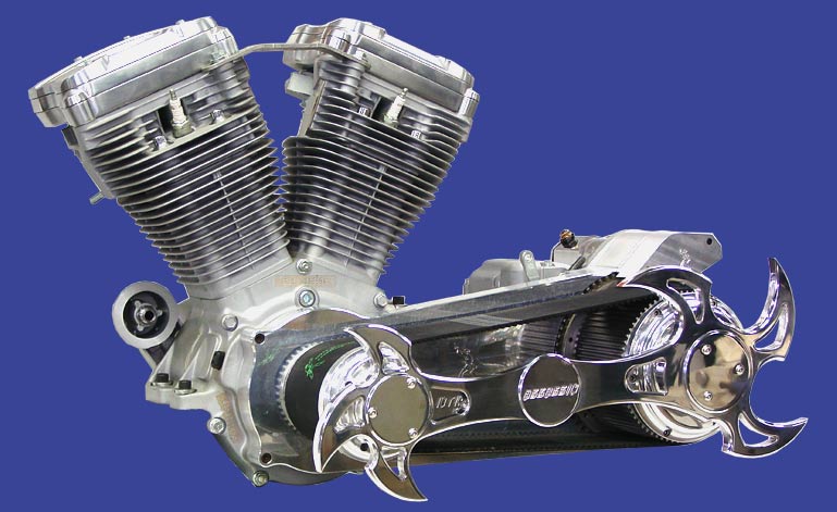 INTIMIDATOR 4.0'' XCD primary belt drive 1990 - up Assassin 16969 OBBS