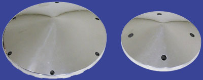 Hubcap pulley covers engine and clutch