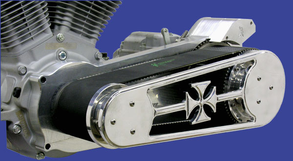XCD 4'' belt drive with optional Out Board Bearing Support